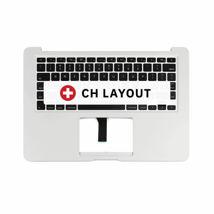 Top Case MacBook Air 13" A1466 (Mid 2013 – Mid 2017) Layout CH