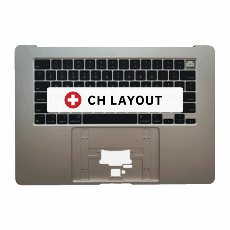 Top Case MacBook Air 15" A3114 (Early 2024) Starlight Layout CH