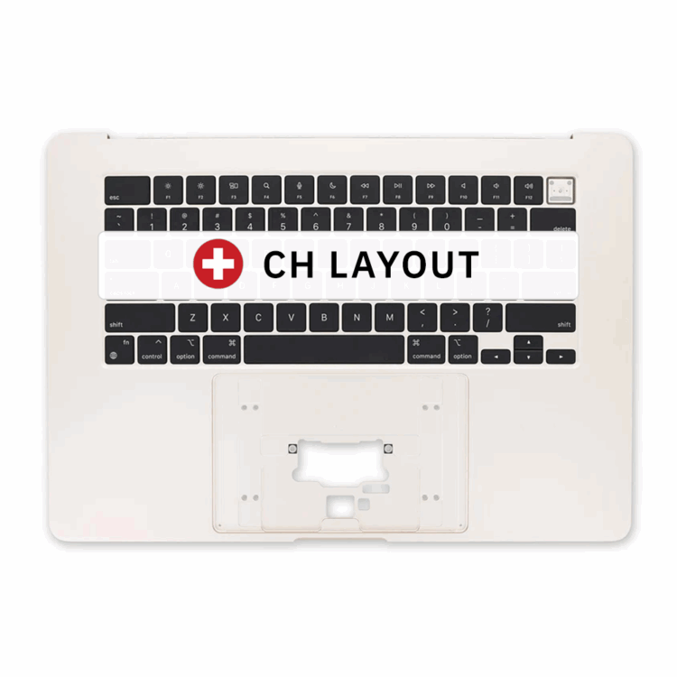 Top Case MacBook Air 15" A2941 Mid 2023 Starlight