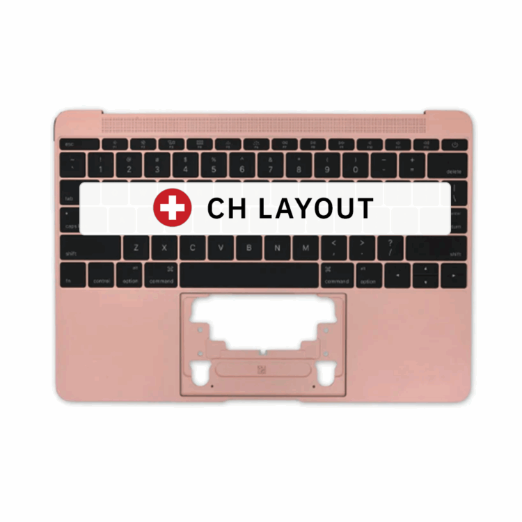 top case macbook a1534 mid 2017 early 2016 ROSE gold
