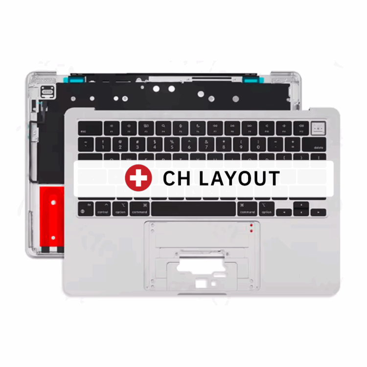 top case macbook air a3113 early 2024 silver