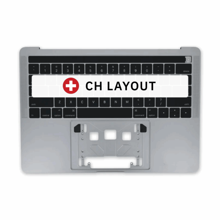 top case macbook pro a1706 late 2016 mid 2017 Space Gray