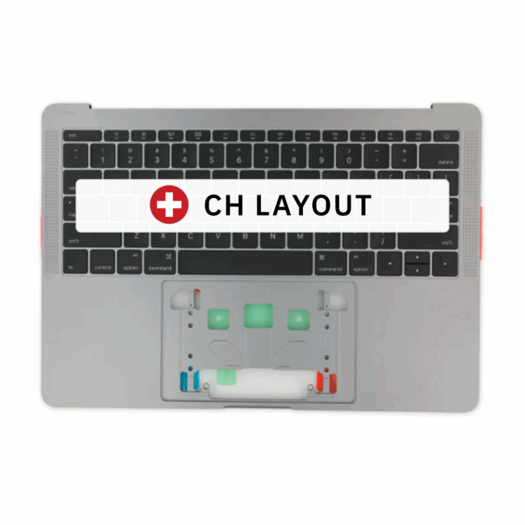 top case macbook pro a1708 late 2016 mid 2017 Space Gray