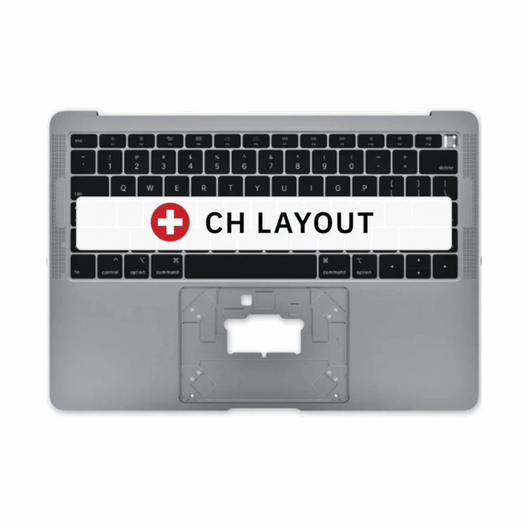 Topcase macbook air 13 a1932 Ende 2018 Mitte 2019 Space Grau