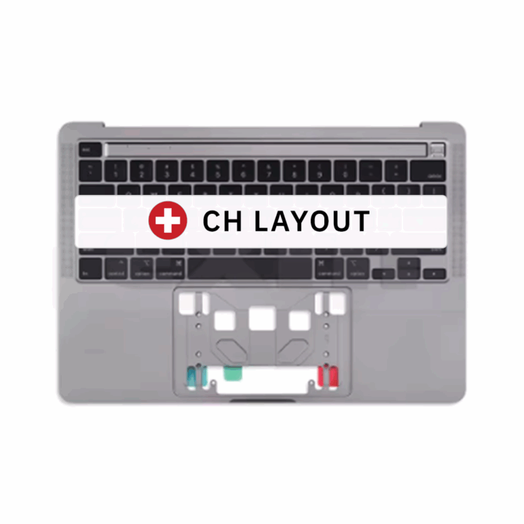 topcase macbook pro 13 a2338 mid 2022 Space Gray layout ch