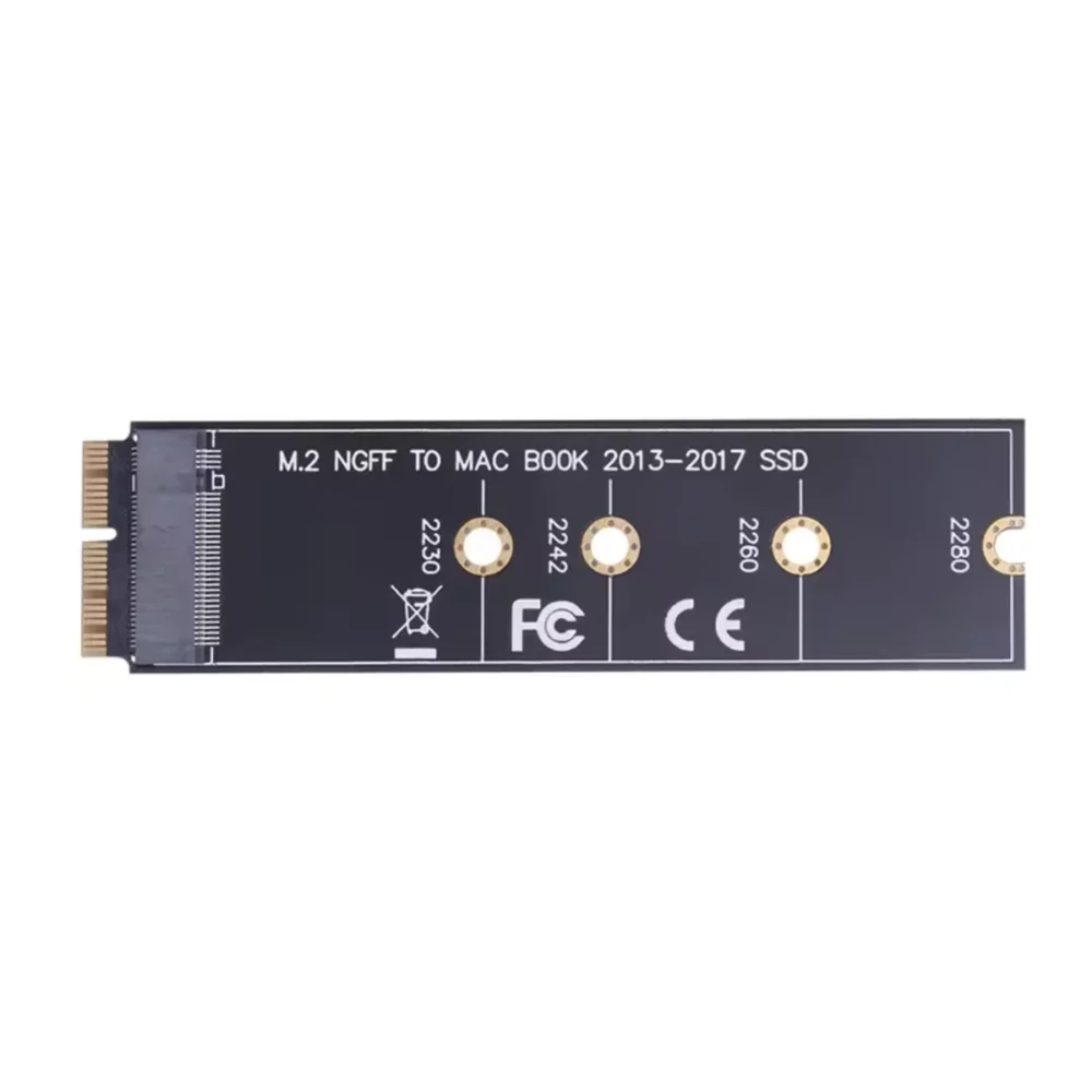 M.2 NVMe SSD Adapter für MacBook Pro 13/15 und MacBook Air 11/13 (Mid 2013 - Early 2017)