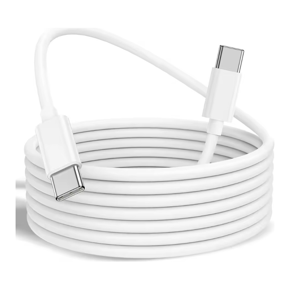 Câble de chargement USB-C vers USB-C 2m compatible pour MacBook