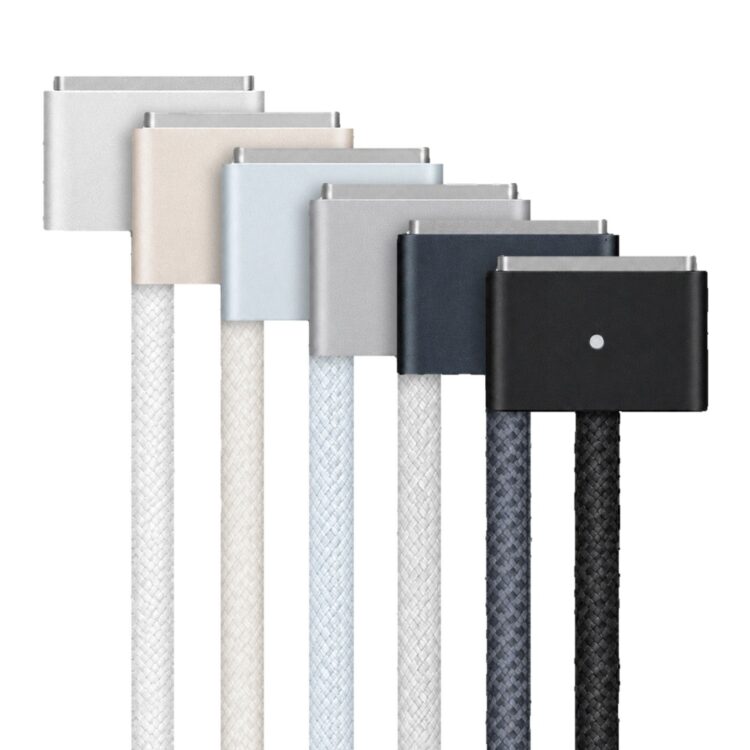 USB-C MagSafe 3 Ladekabel 2m für MacBook in den sechs verfügbaren Farben