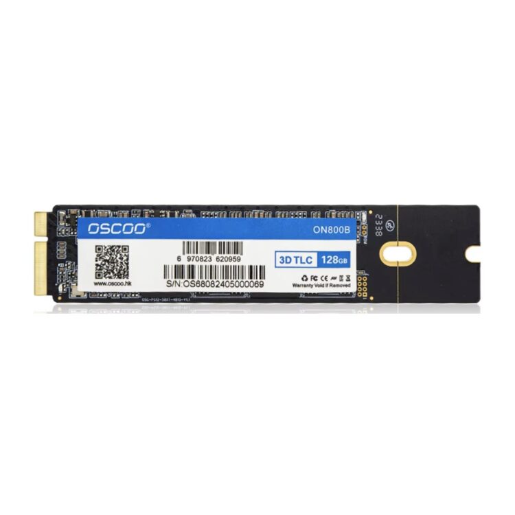 Memoria SSD di ricambio per MacBook Air 11 e 13 pollici A1465 A1466 (Mid 2012)