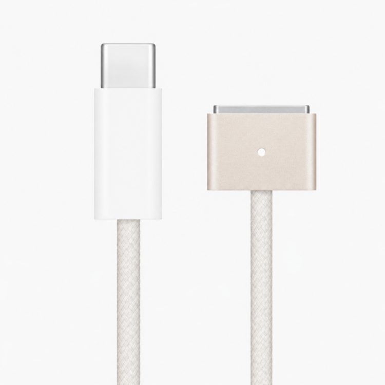 USB-C MagSafe 3 Ladekabel 2m für MacBook Space Grau
