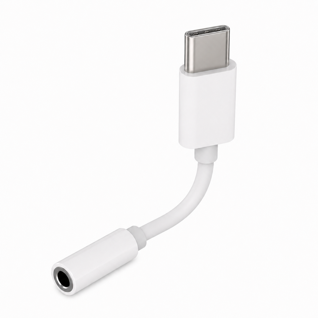 USB-C auf 3,5 mm Klinke Adapter für Kopfhörer